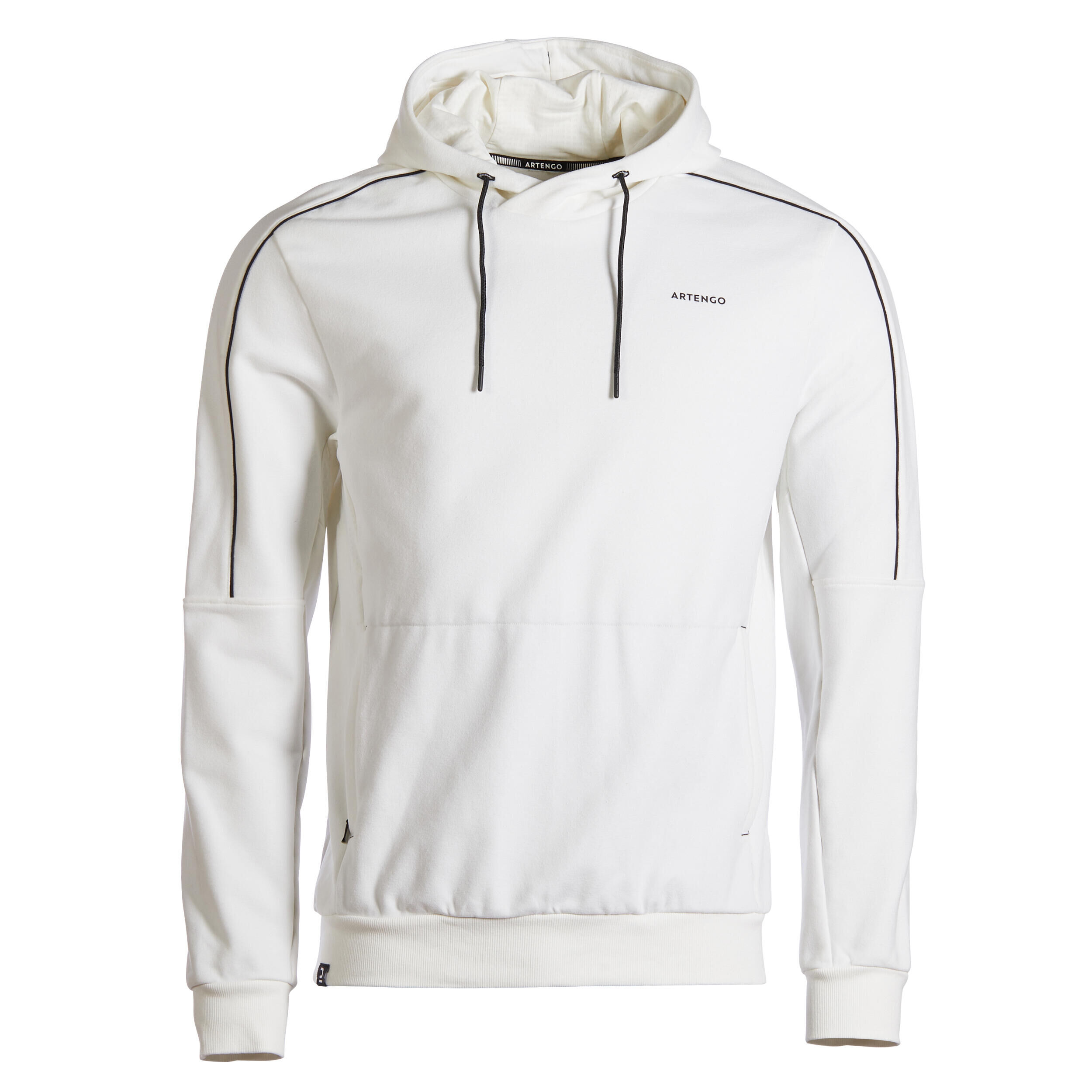 ARTENGO Men's Tennis Hoodie Soft - Off-White