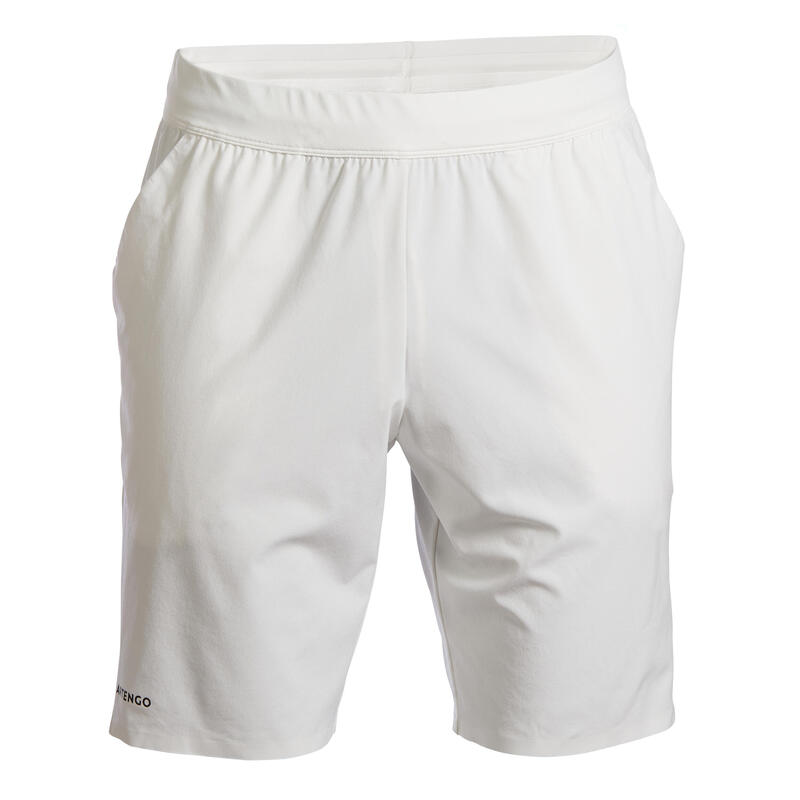 Pantalón corto de tenis hombre Artengo TSH 900 Light blanco