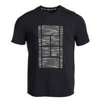 Men's Tennis T-Shirt Soft - Black