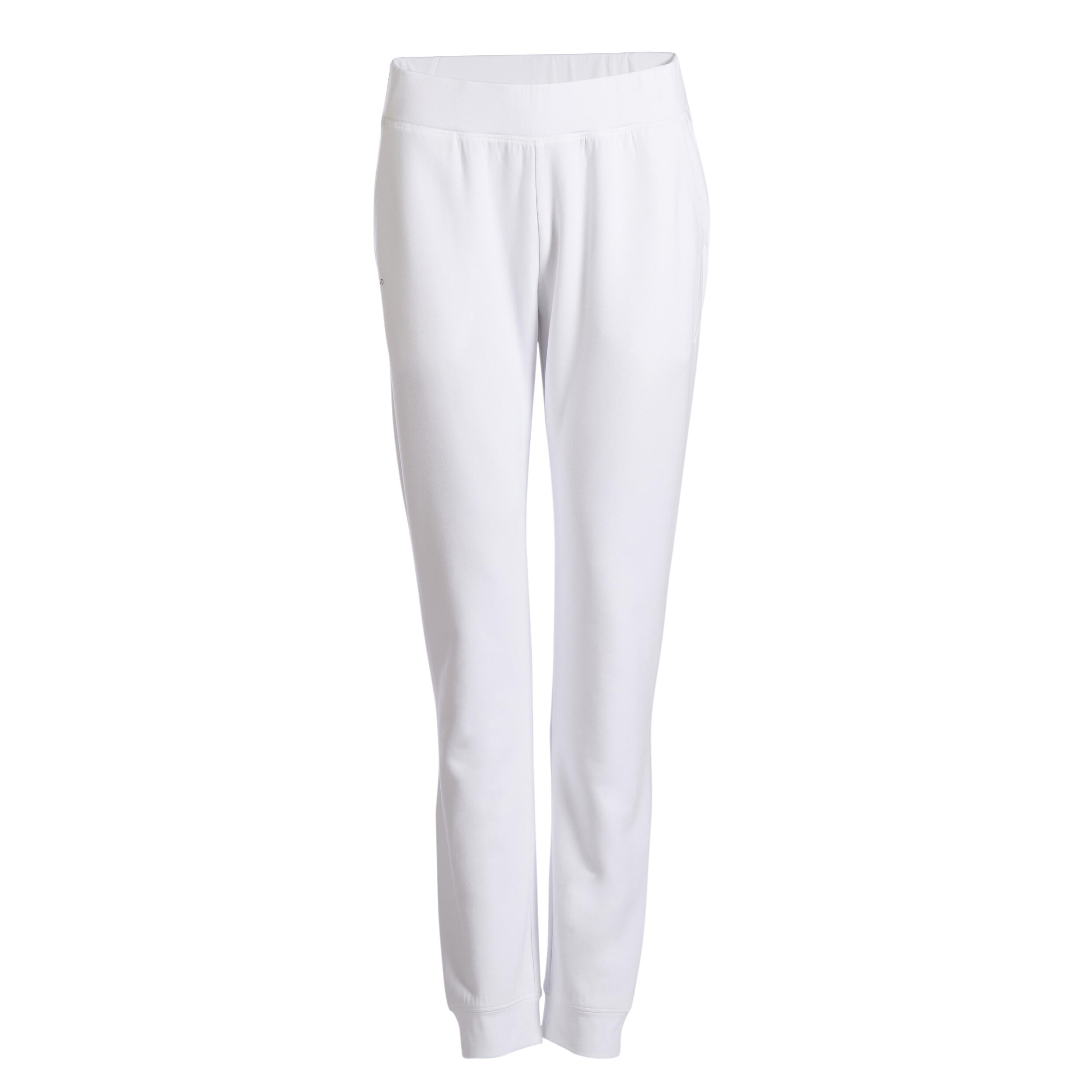 Pantalon Tenis Dry900 Alb Damă alb