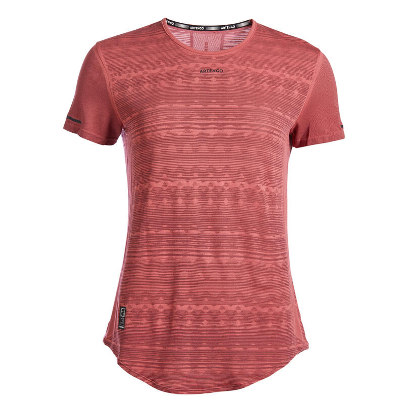 Dámské tenisové tričko Light 900 růžové