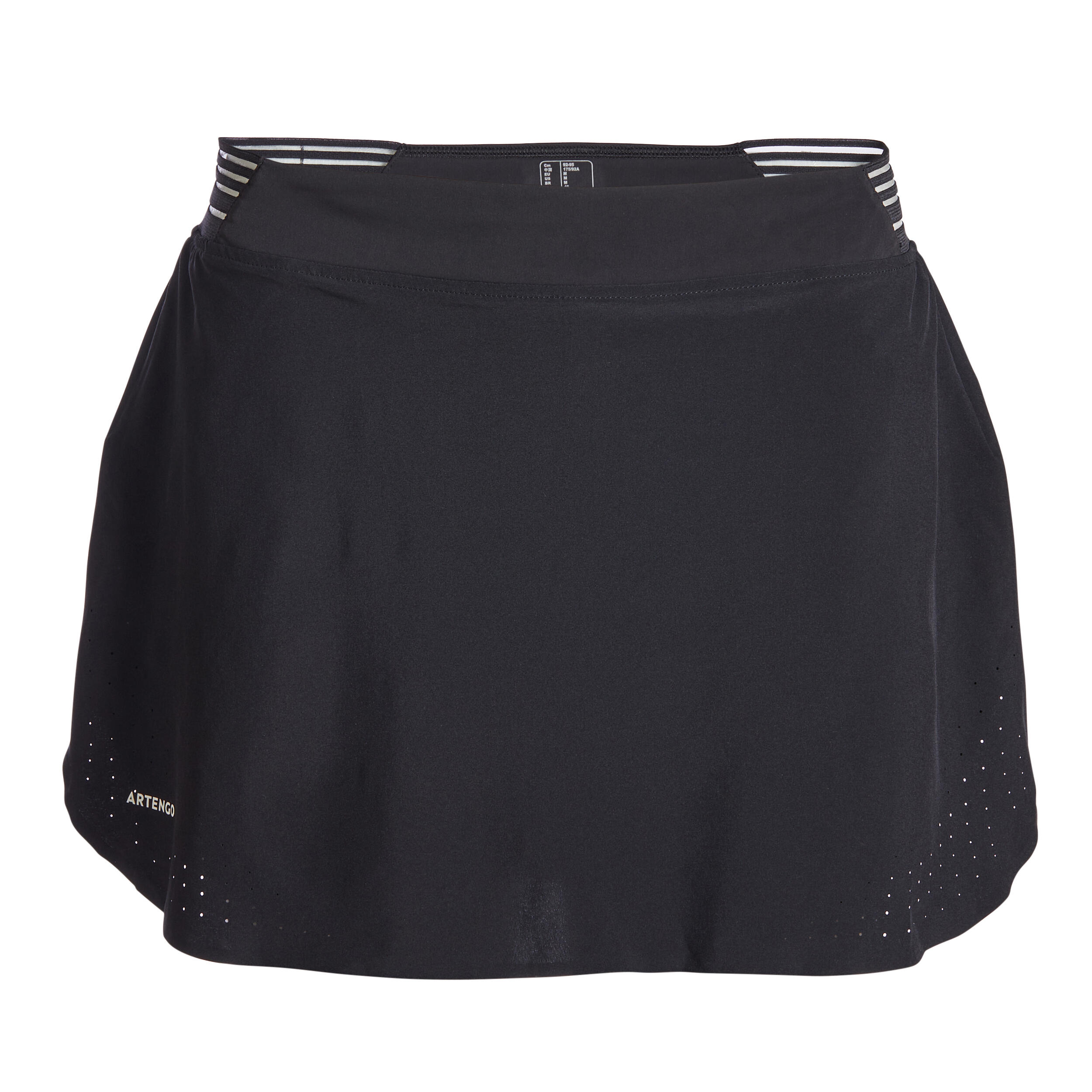 Falda pantalon de tenis mujer Artengo Light 900 negro Decathlon