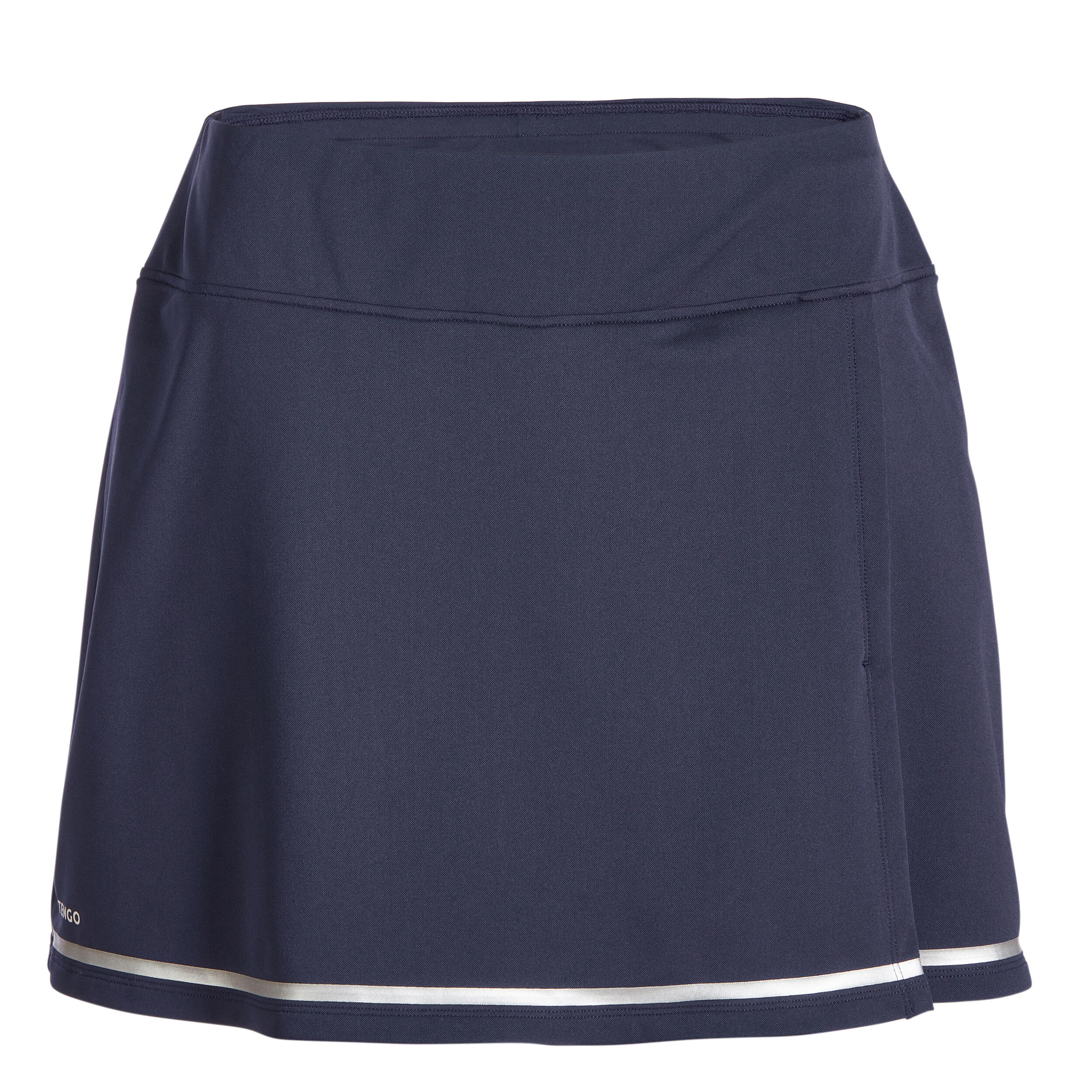 Falda pantalón de tenis mujer Artengo Dry Soft 500 azul marino 6/7