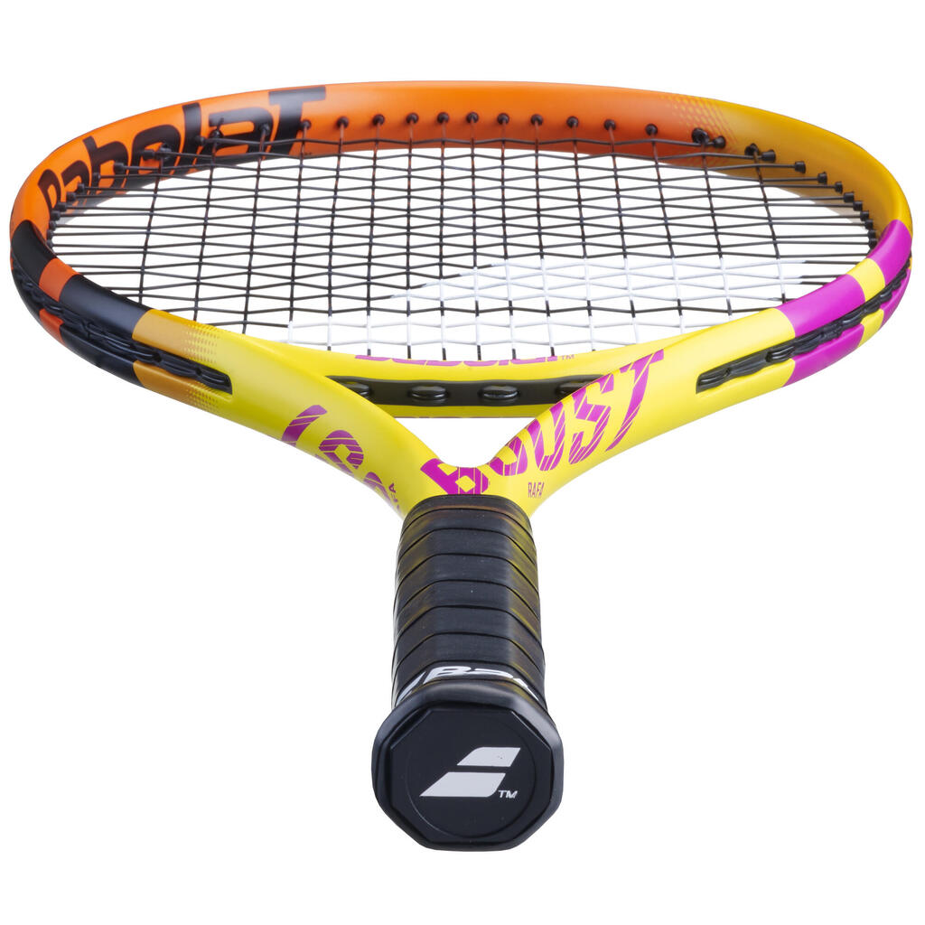 Adult Tennis Racket Boost Rafa -Yellow/Orange/Pink