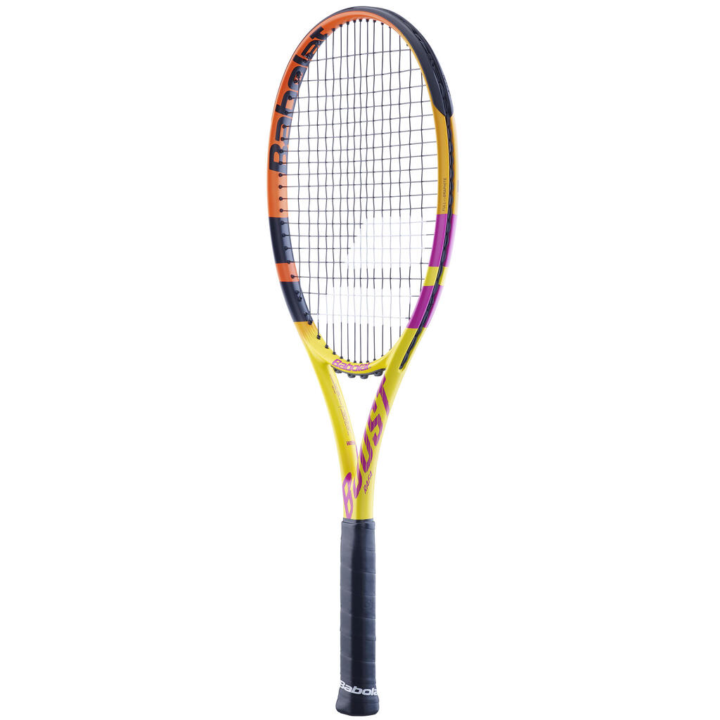 Adult Tennis Racket Boost Rafa -Yellow/Orange/Pink