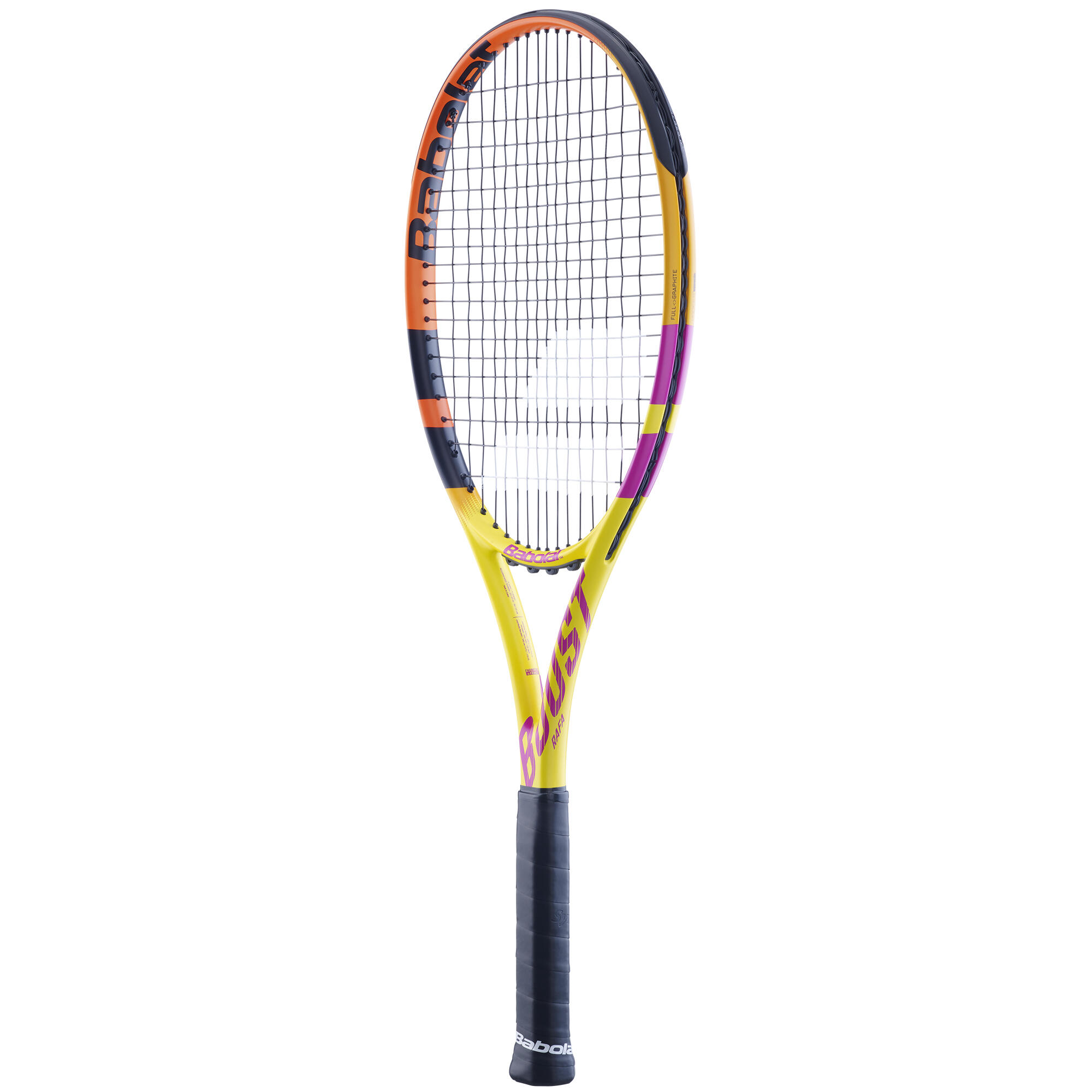 Raquette de tennis adulte Babolat Boost Rafa jaune orange rose