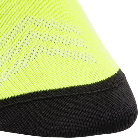 Шкарпетки велосипедні RoadR 500 середньої висоти - Неоново-жовті
