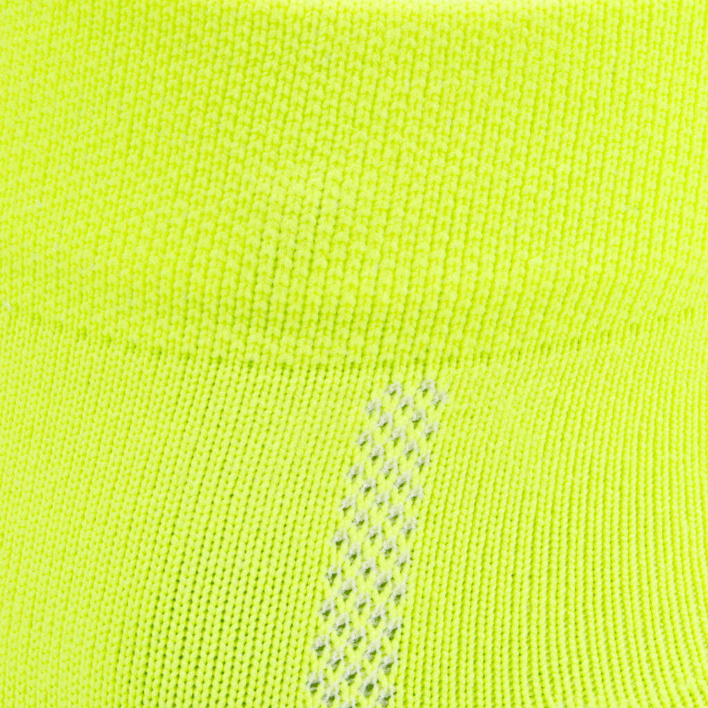 Chaussettes vélo ROADR 500 jaune fluo