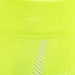 Chaussettes vélo ROADR 500 jaune fluo