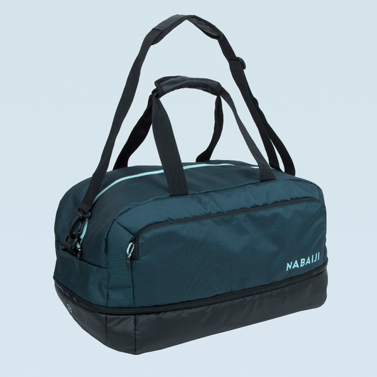 Sac de piscine Duffle bag 40L 5 compartiments,  bleu