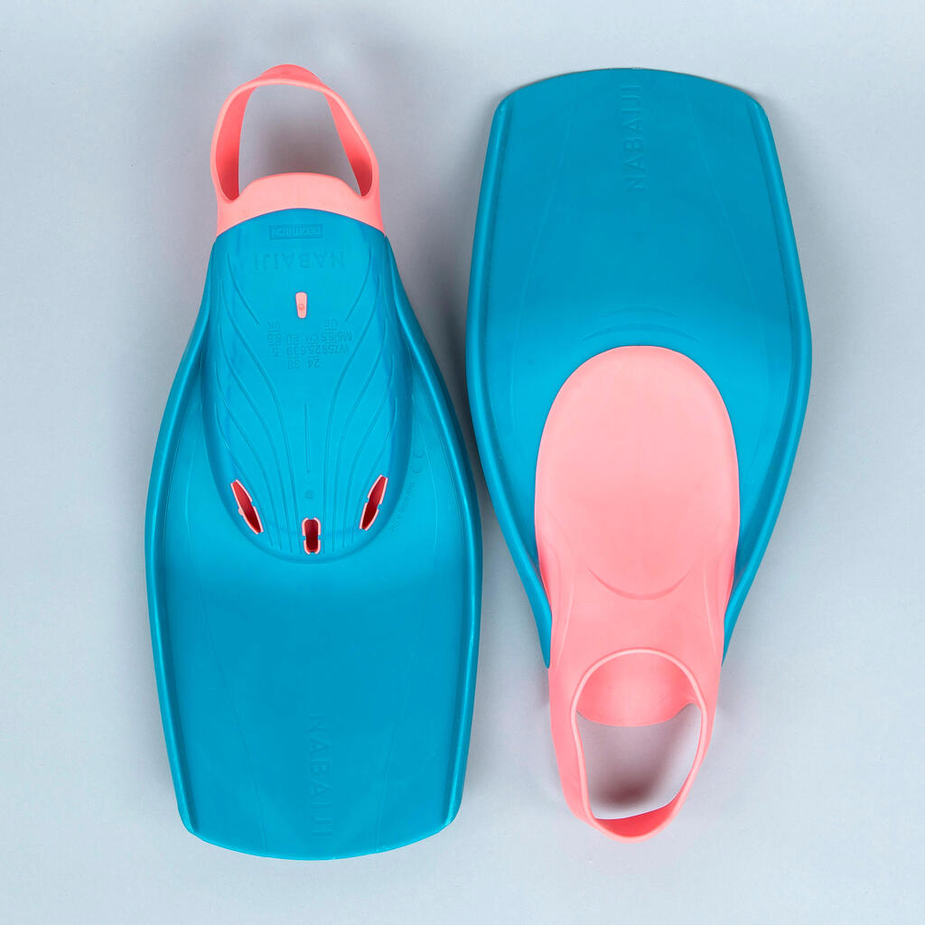 Aletas de Natación Tonifins 500 Azul Coral