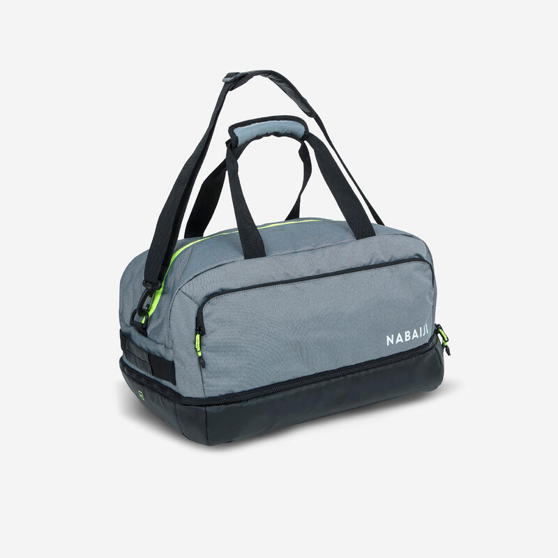 Sac de piscine Duffle bag 40L 5 compartiments, gris