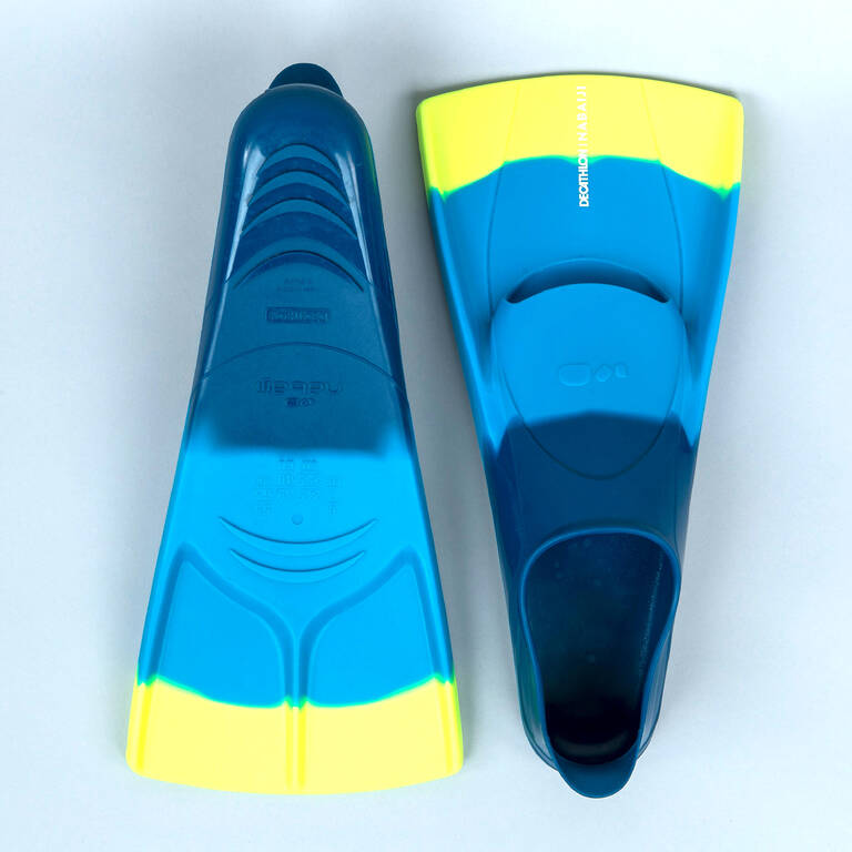 Swimming fins - Silifin blue yellow