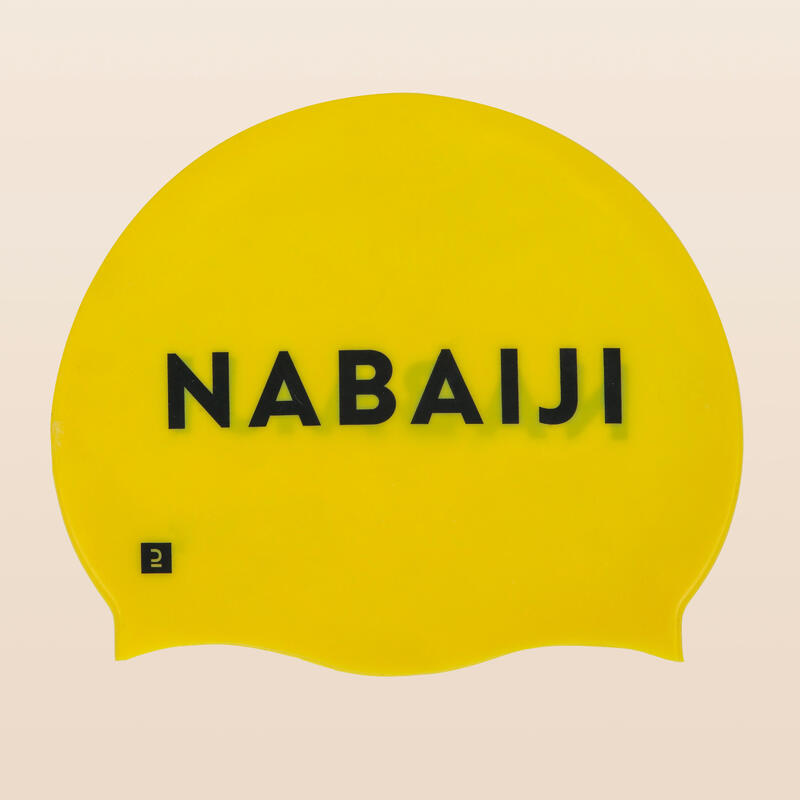 Czepek pływacki silikonowy Nabaiji Logo
