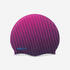 Adult Swimming Cap Silicone 56-60 Cm Print Tec Pink