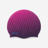 Swimming Cap Silicone Print Tec Pink