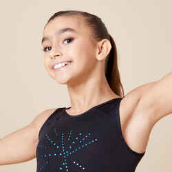 Girls' Gym Leotard 540 - Black