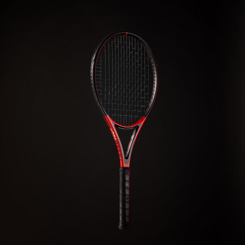 Felnőtt teniszütő TR990 Power PRO 300 g, hosszított fekete, piros 