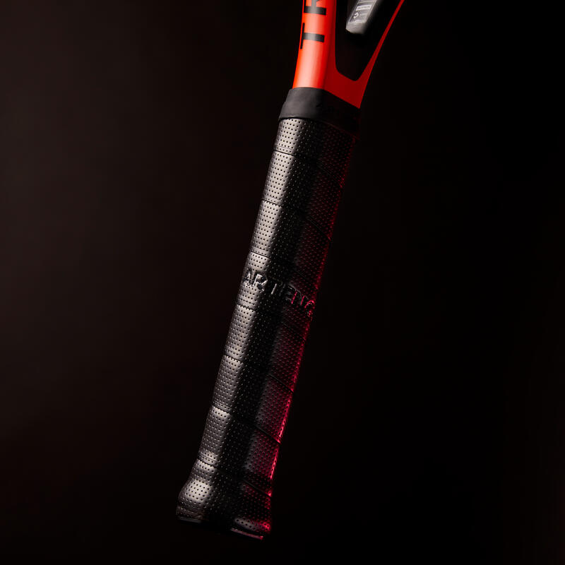 Tennisracket voor volwassenen TR990 Power Pro rood zwart 300 g