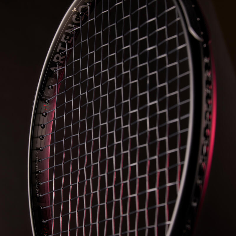 Racchetta tennis adulto TR 990 POWER 285g rosso-nero