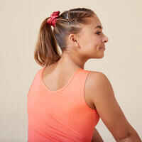 Girls' Sleeveless Gymnastics Leotard - Multicoloured