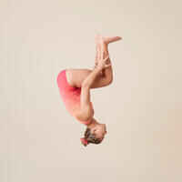 Girls' Sleeveless Gymnastics Leotard - Multicoloured