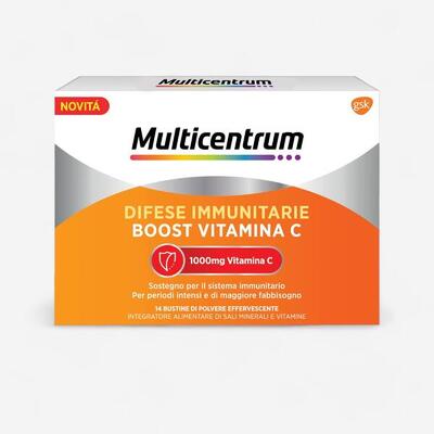 Multivitaminico sali minerali Multicentrum GSK Vitamina C. Vitamina D. Zinco