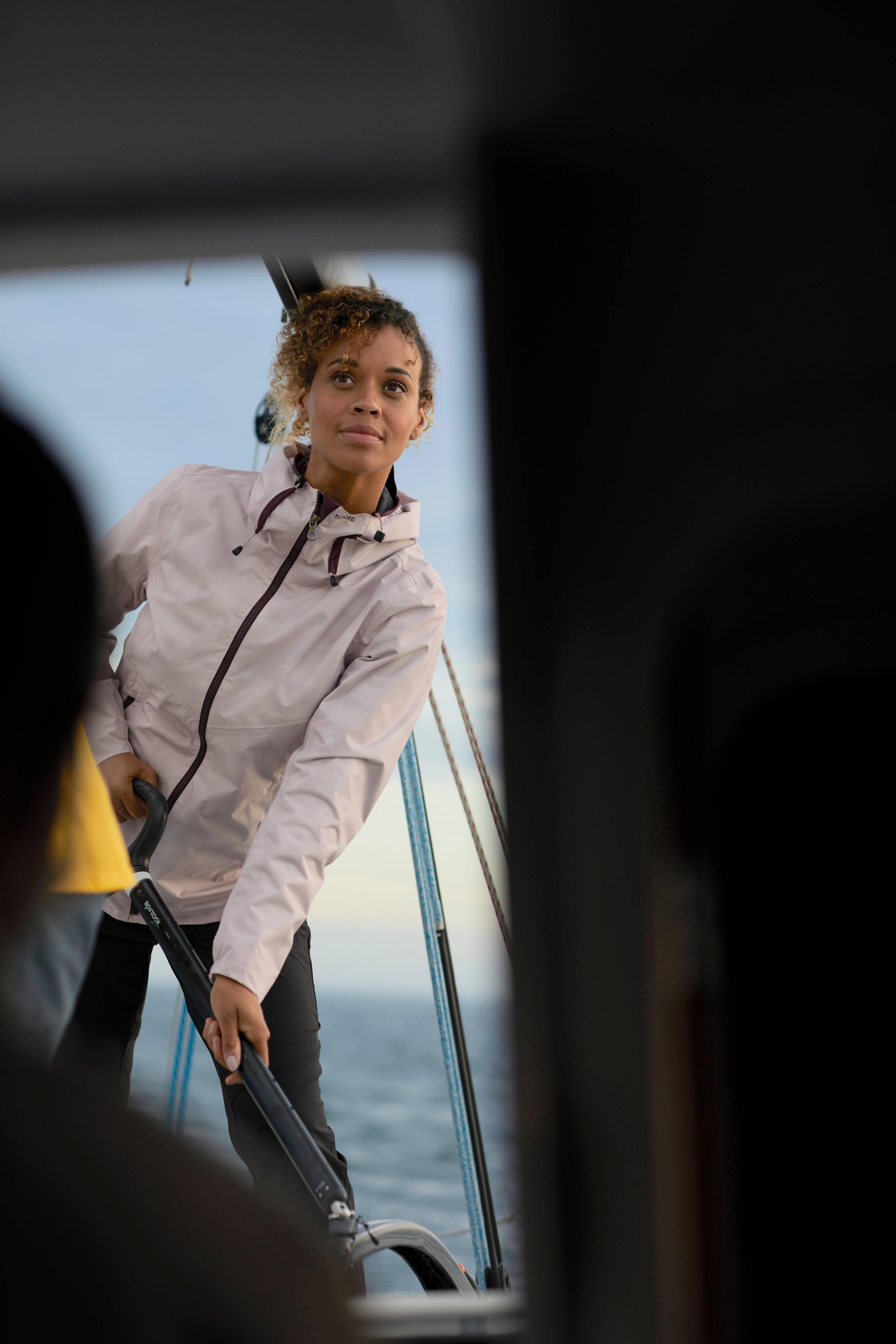 Women’s Waterproof Sailing Jacket - 100 - TRIBORD