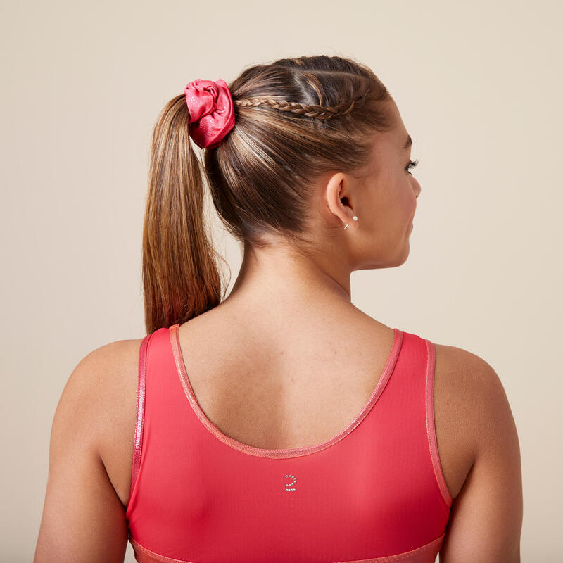 Elastic de păr gimnastică Roz Fete 