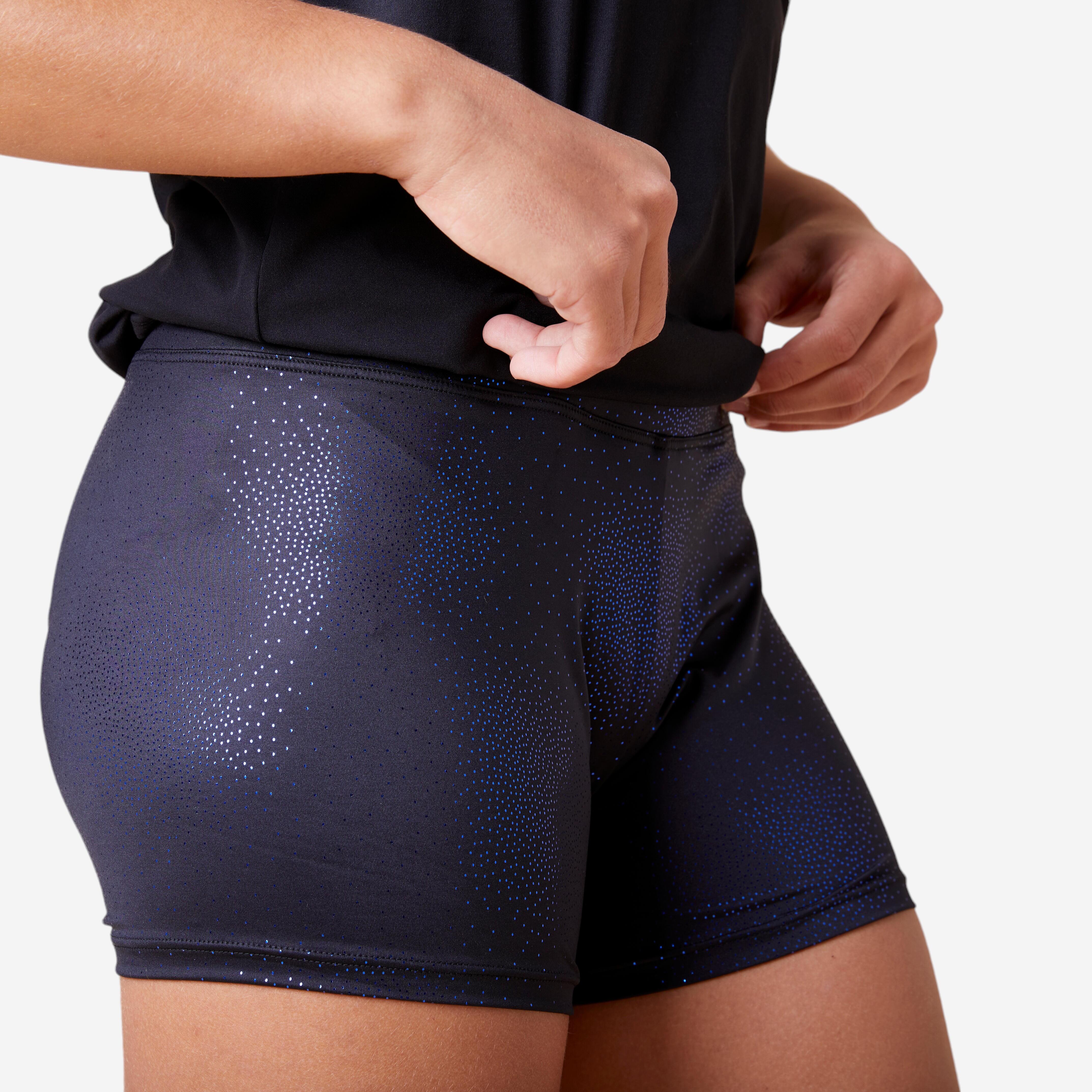 Sparkly spandex shorts sale