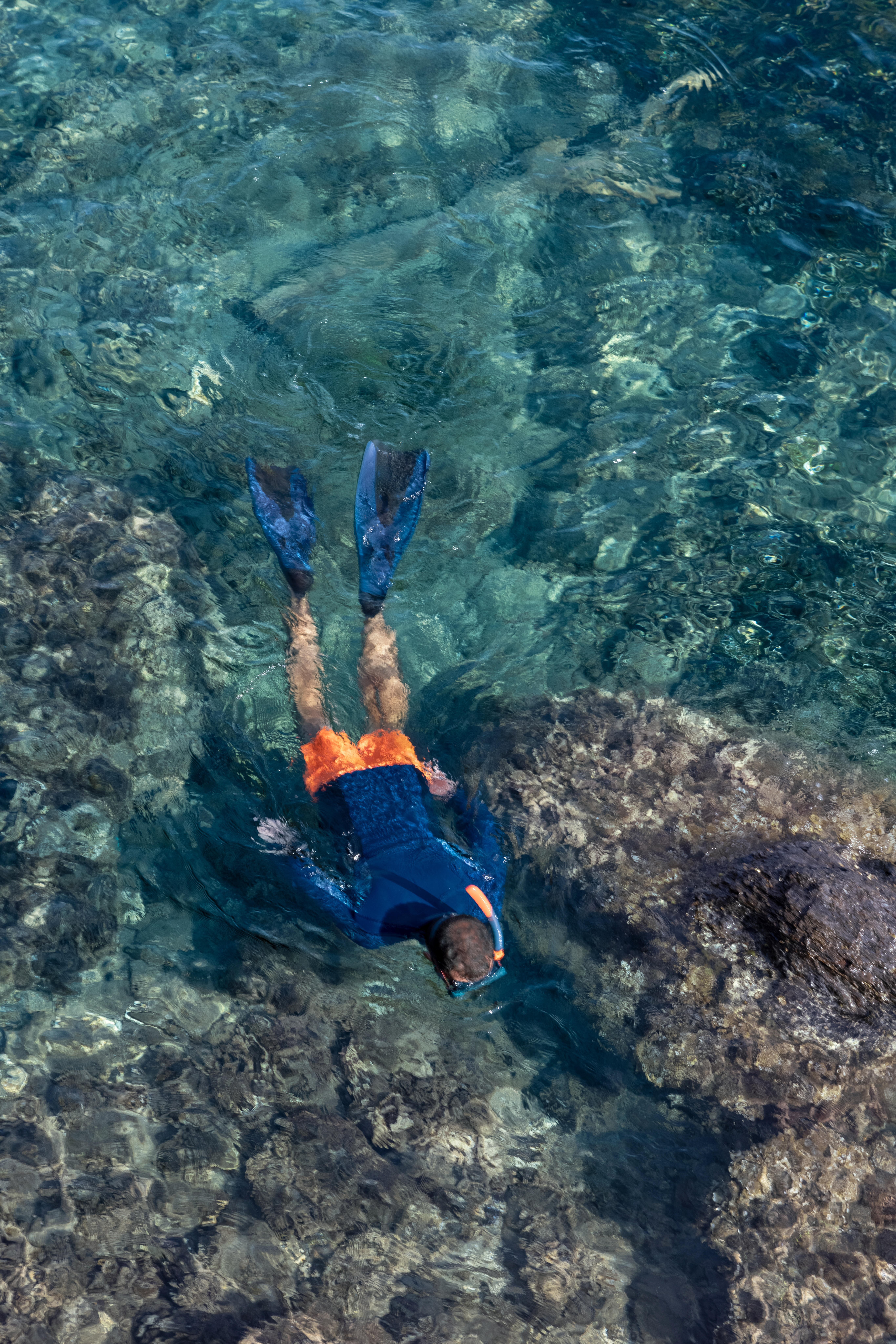 Diving Snorkel - 100 Grey - SUBEA
