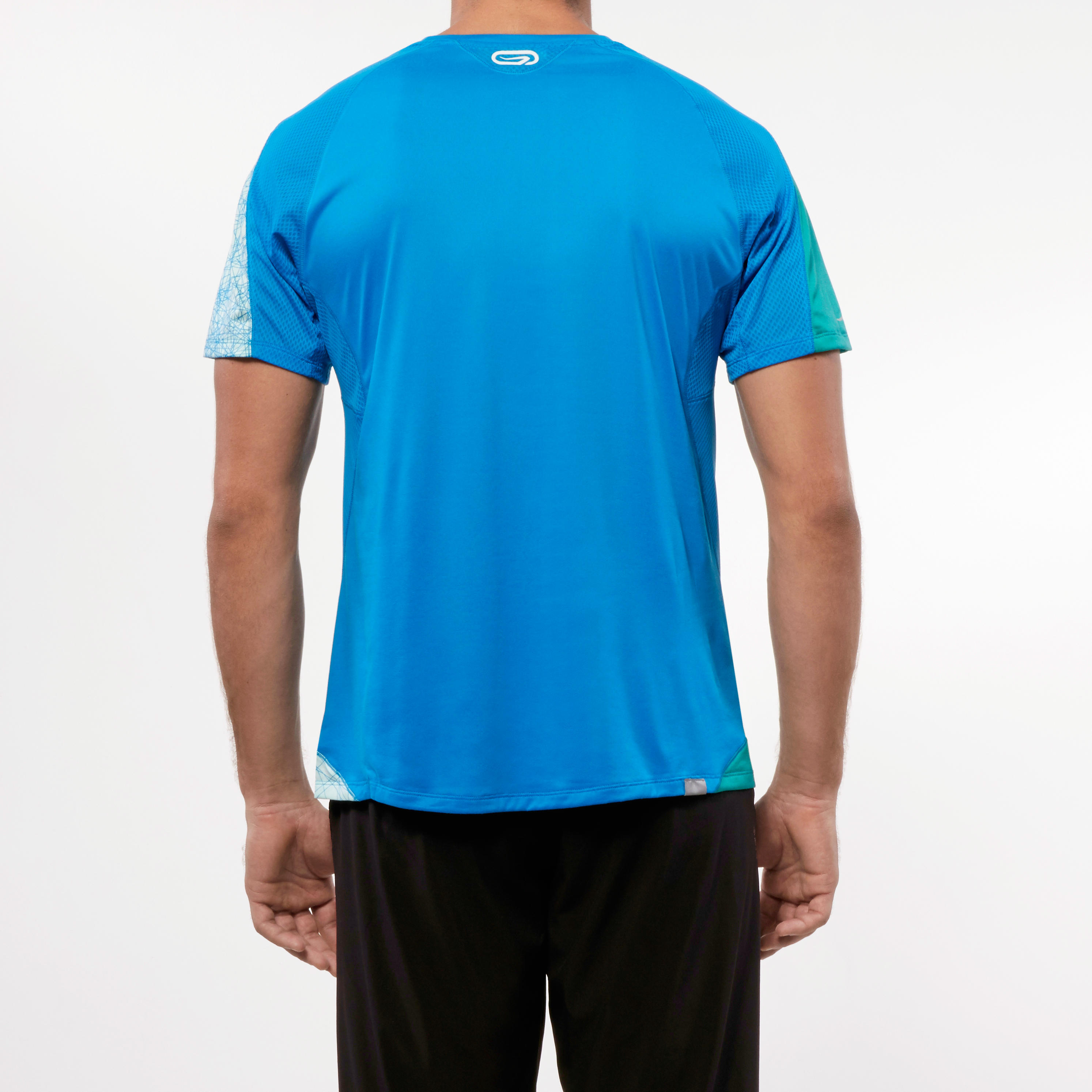 Elio Print Men's Running T-shirt - blue puzzle 5/21
