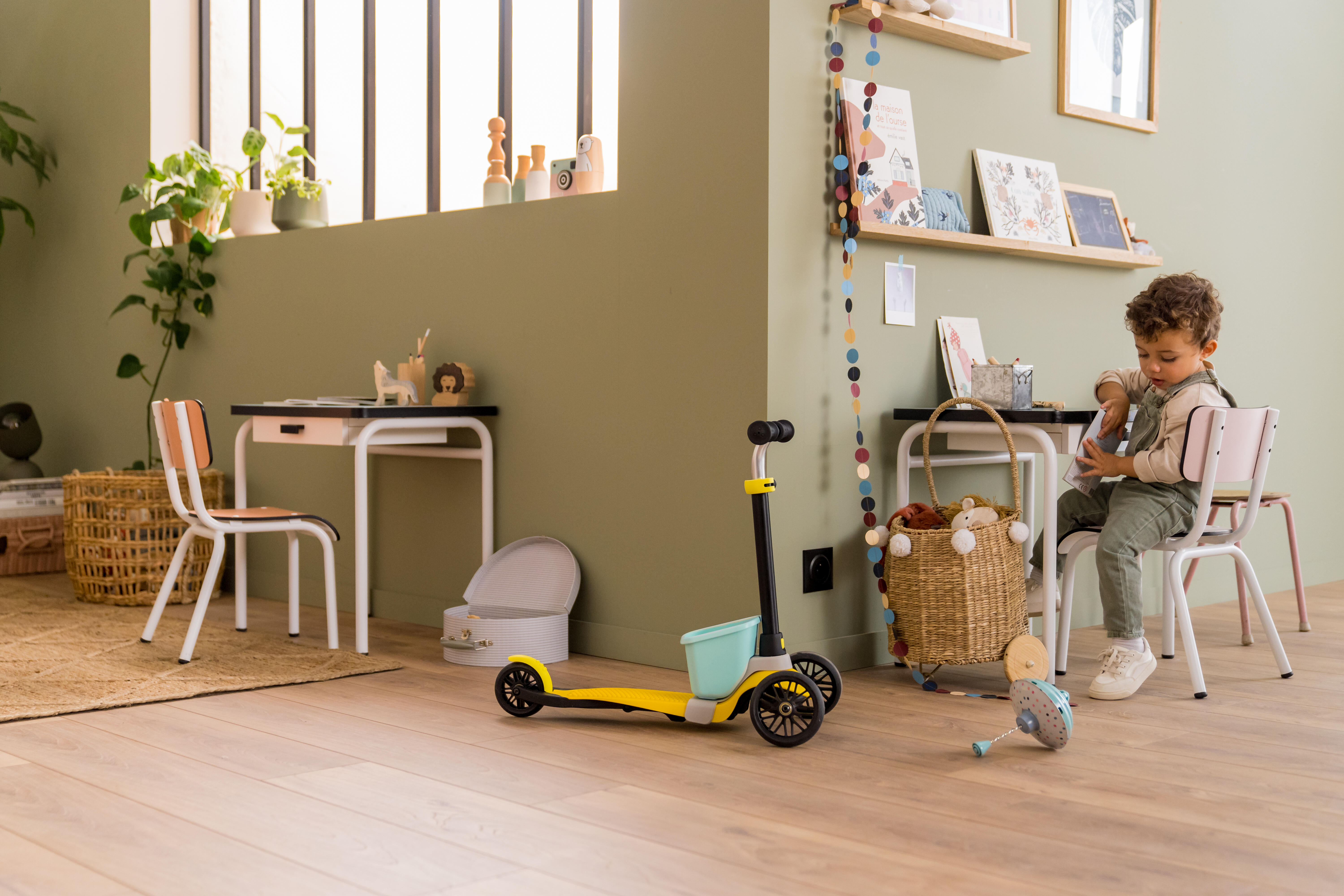 Panier pour trottinette à trois roues BB 100 - OXELO