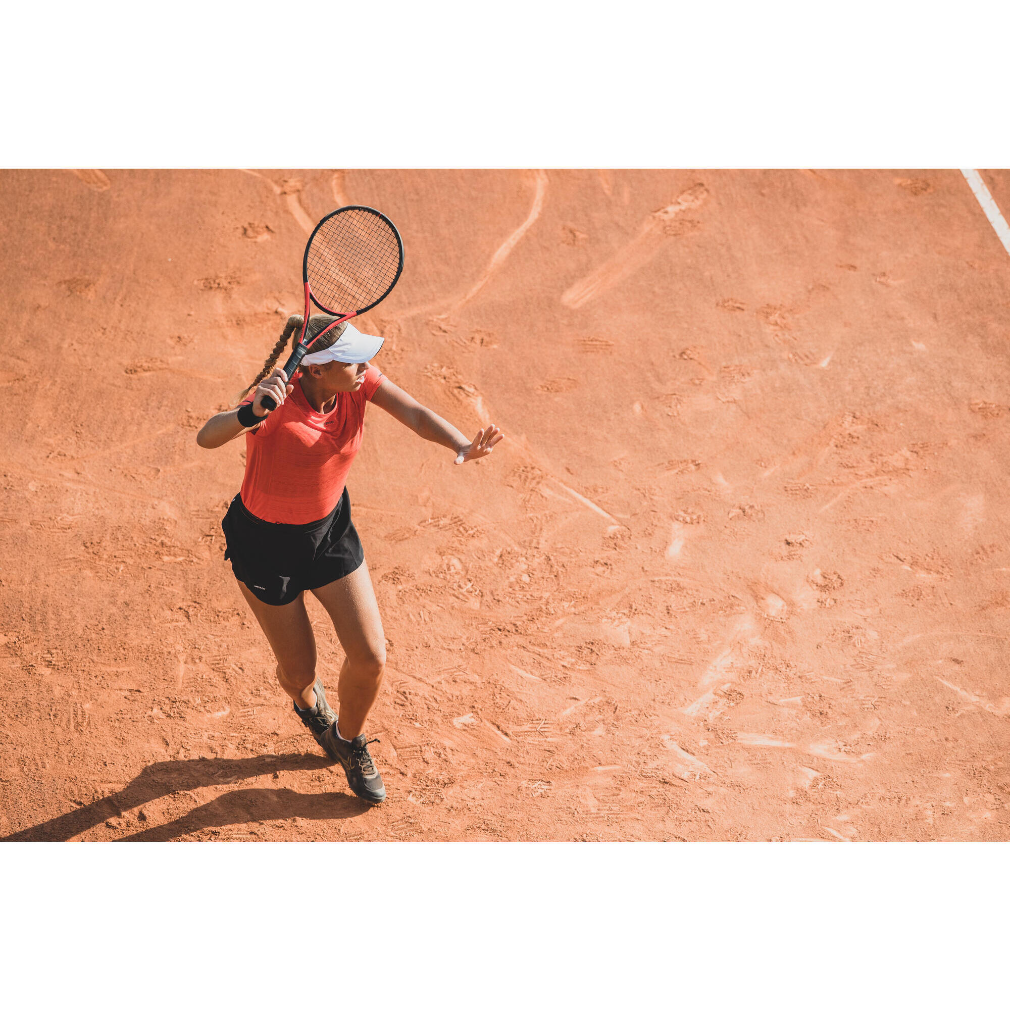 ARTENGO Racchetta da tennis per adulti - TR990 POWER LITE Rosso Nero 270g