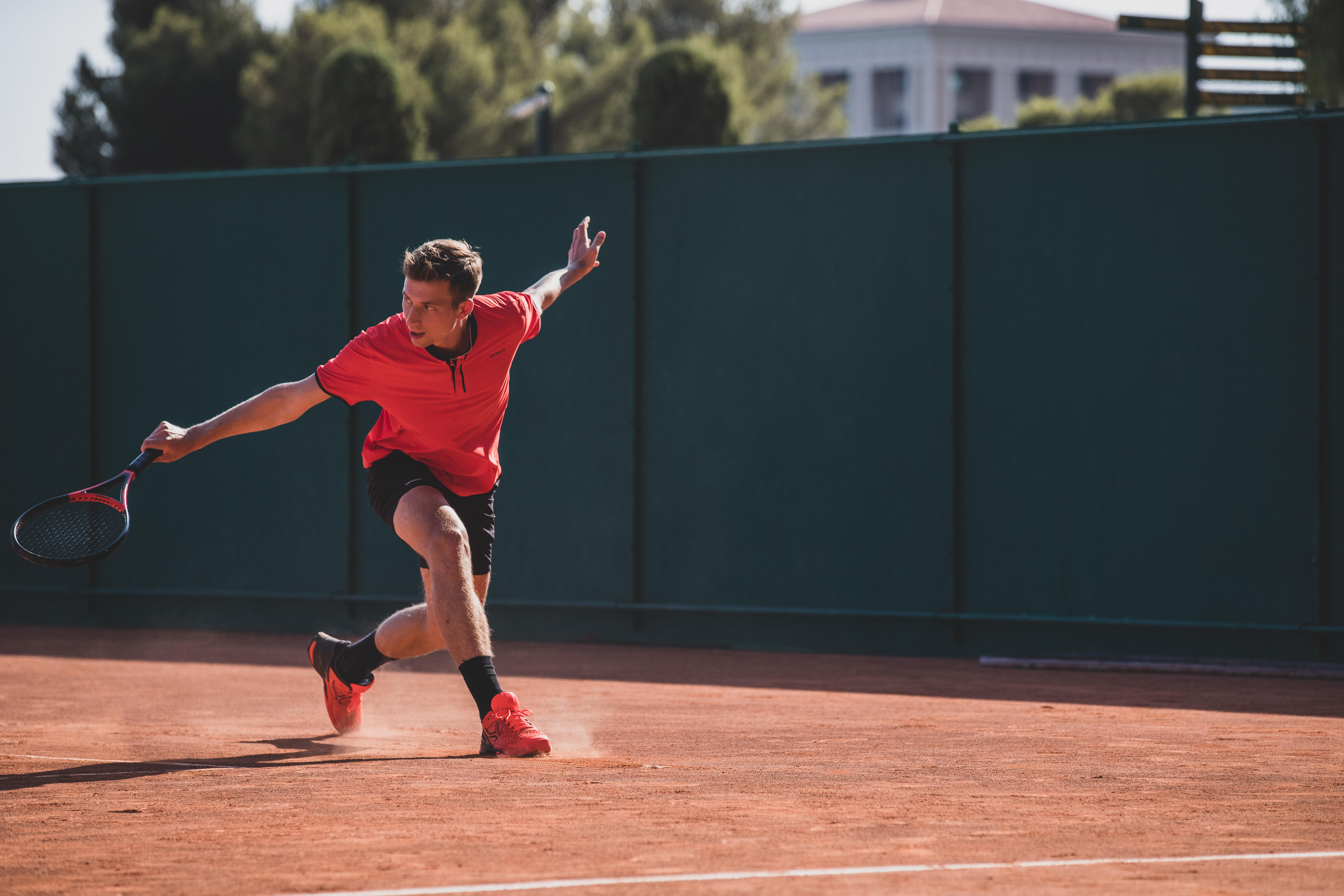 Tennis Racket 285 g - TR 990 Power Red/Black - ARTENGO