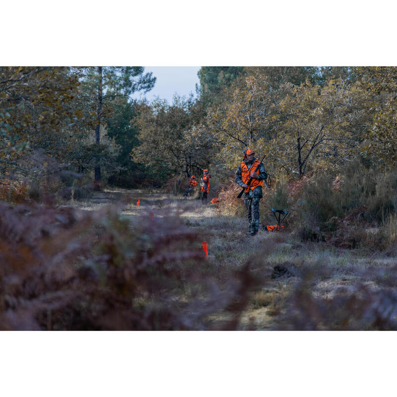 Pantalon 500 Treemetic călduros impermeabil camuflaj Bărbați   
