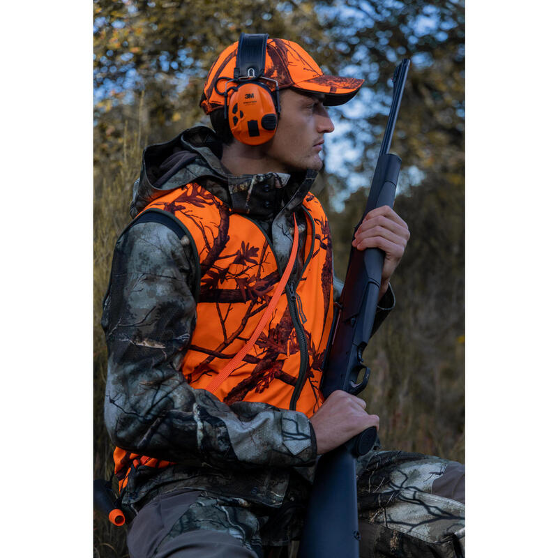 SportTac Casque Peltor Anti Bruit Actif Spécial Chasse, SNR 26dB