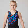 Boys' Gymnastics Leotard - Black