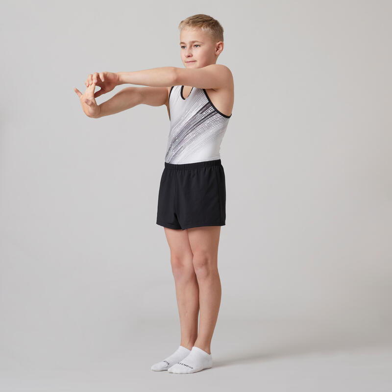 Boys' Gym Shorts Black Decathlon