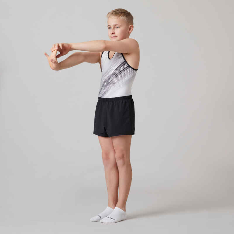 Boys' Gym Shorts Black Decathlon