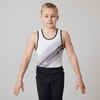 Boys' Gym Leotard - White