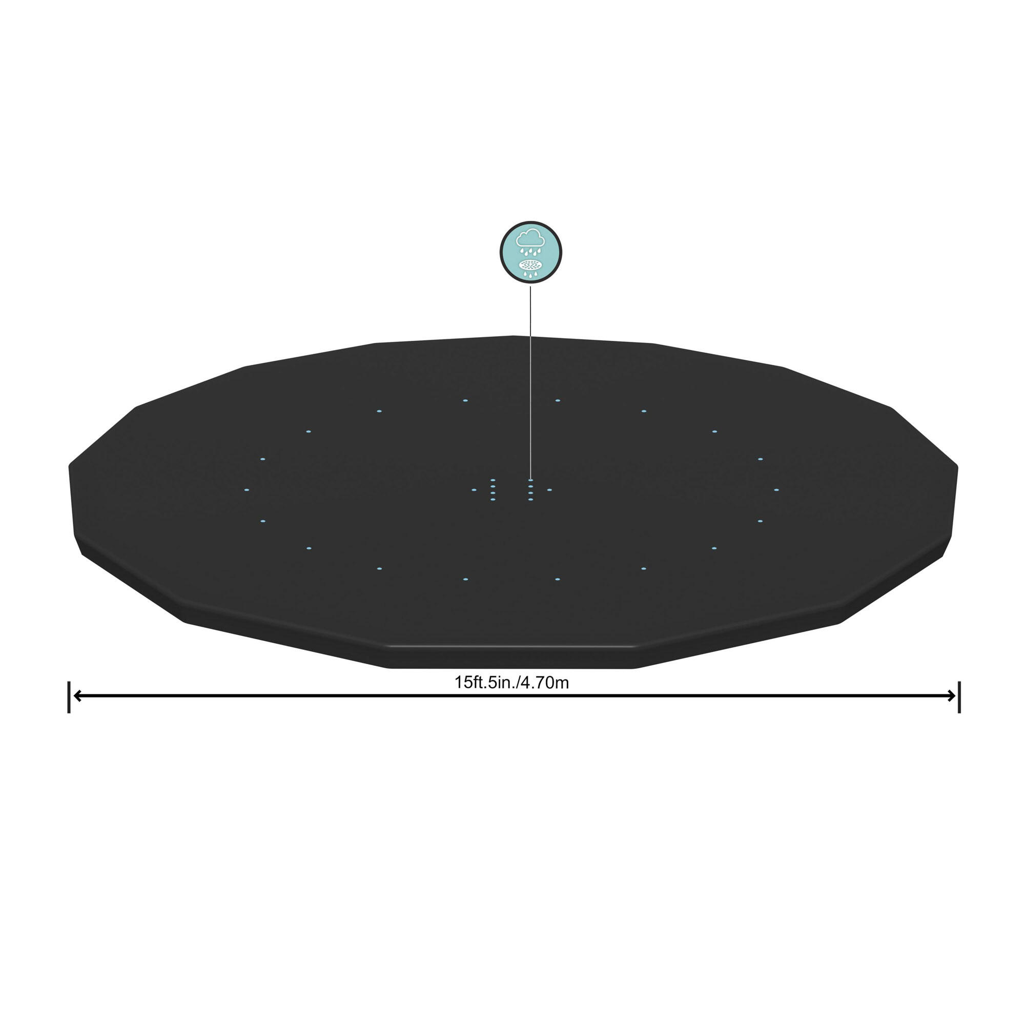 Cobertura para piscina redonda ø457 cm