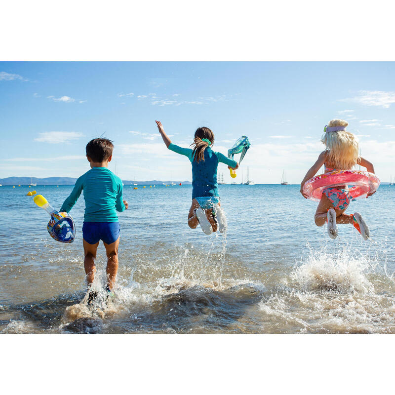 Elastische waterschoenen voor kinderen Aquashoes 120 koraal