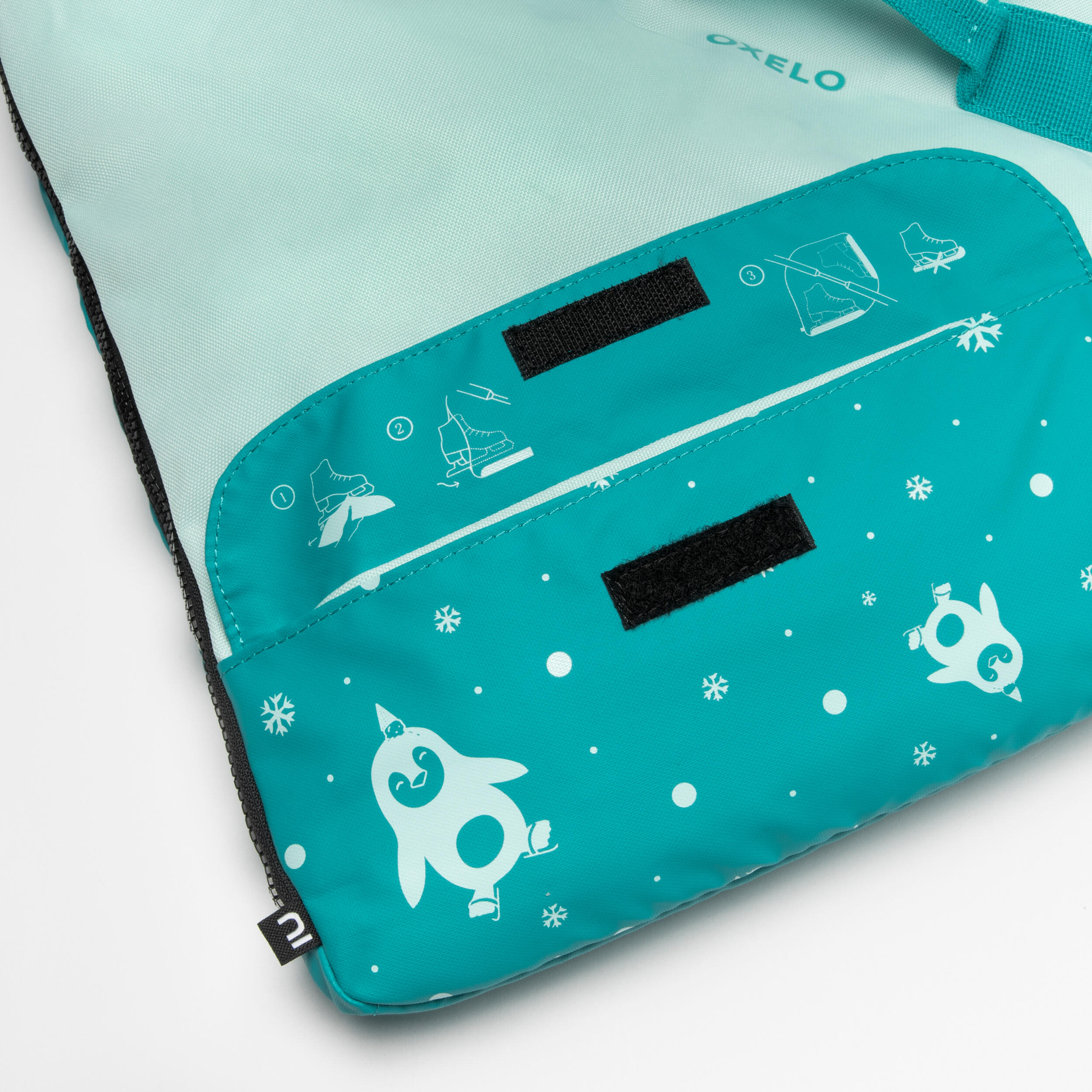 СУМКА ТРАНСПОРТИРОВОЧНАЯ ДЛЯ КАТАНИЯ НА КОНЬКАХ 3 В 1 РАЗМЕР S SKATOK OXELO