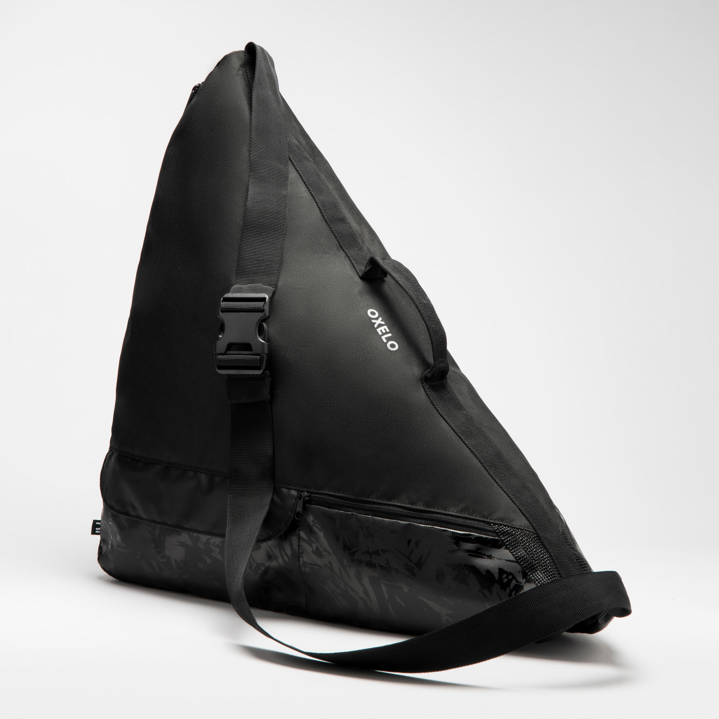 25L 3-in-1 Ice Skating Skate Bag - Black - OXELO