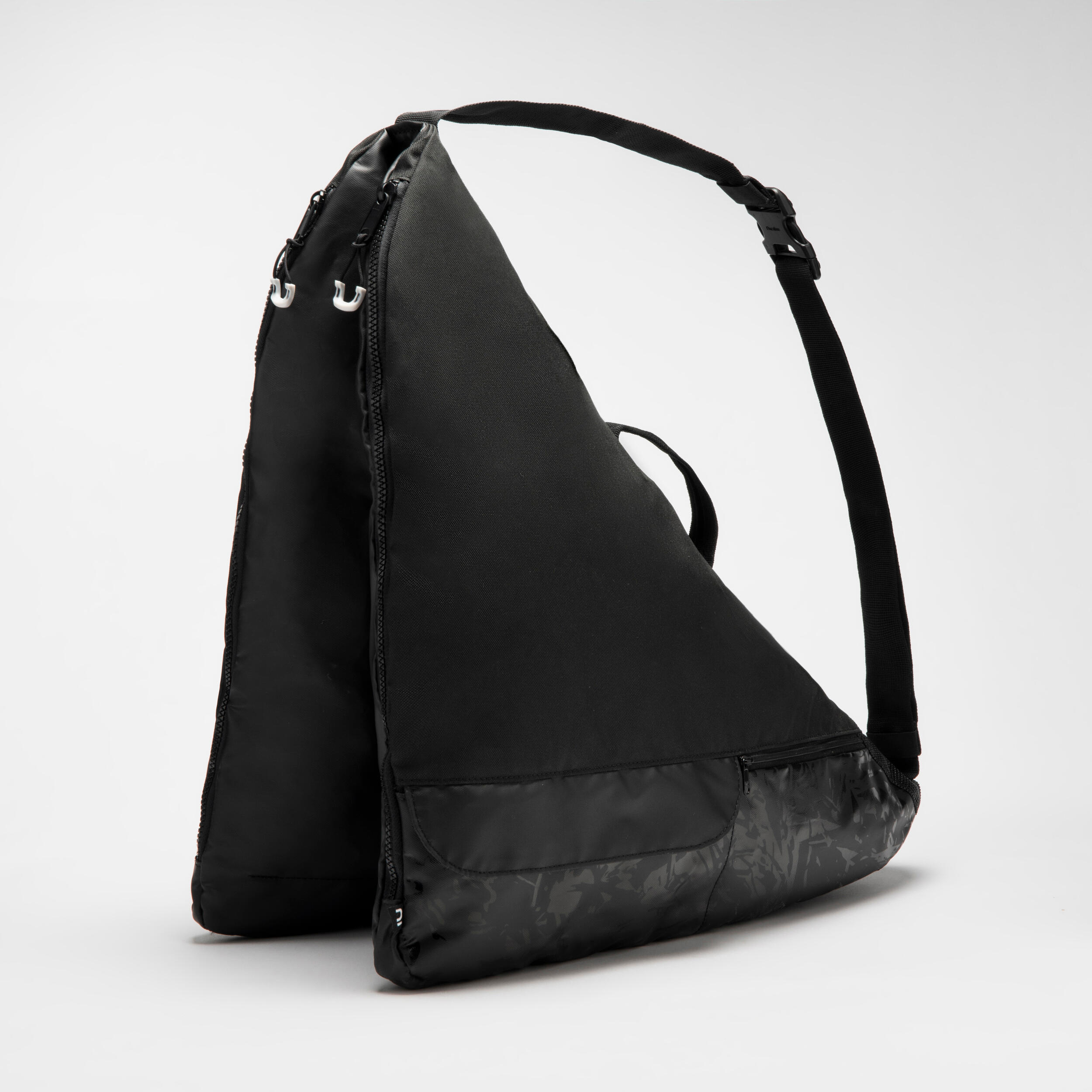 25L 3-in-1 Ice Skating Skate Bag - Black - OXELO