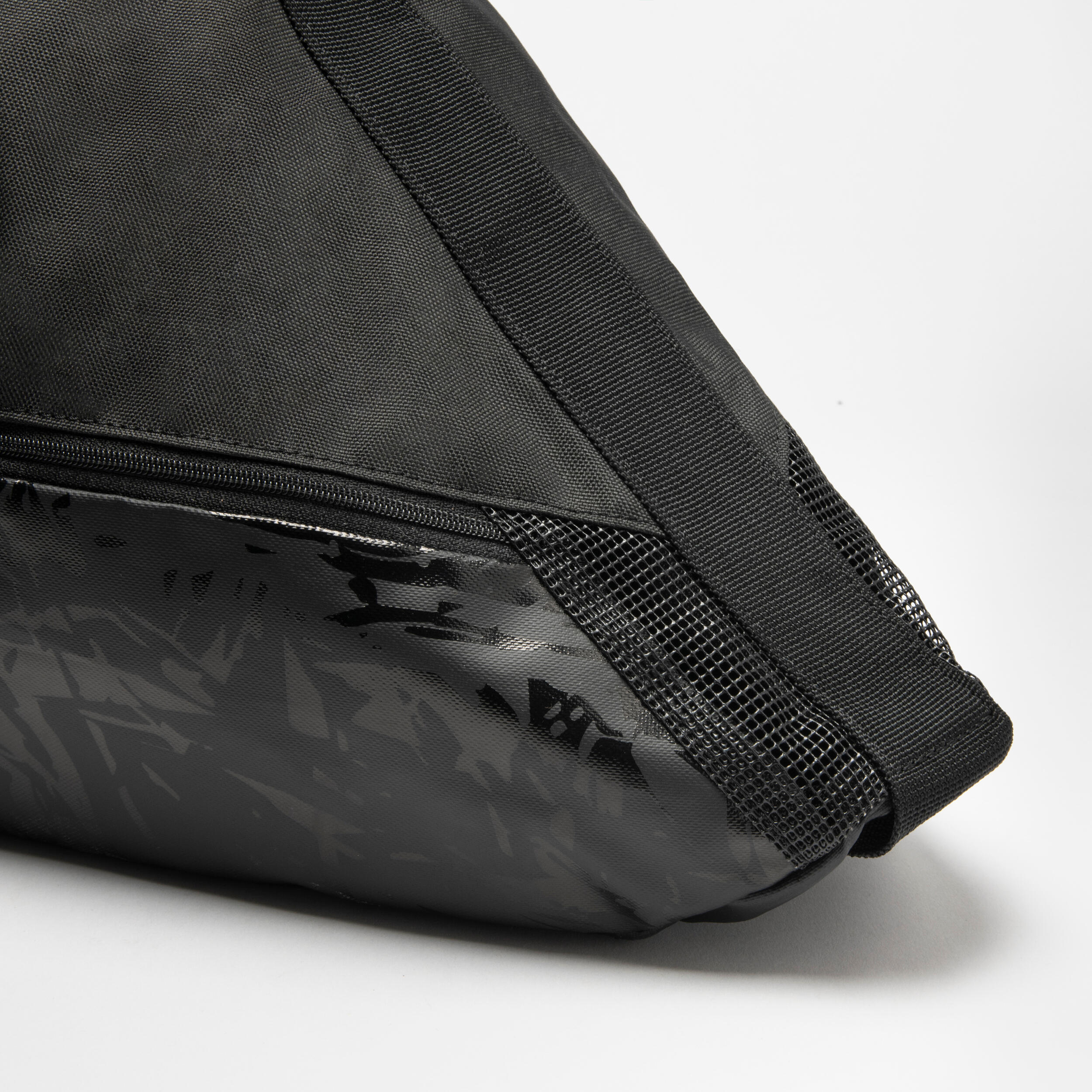 25L 3-in-1 Ice Skating Skate Bag - Black - OXELO