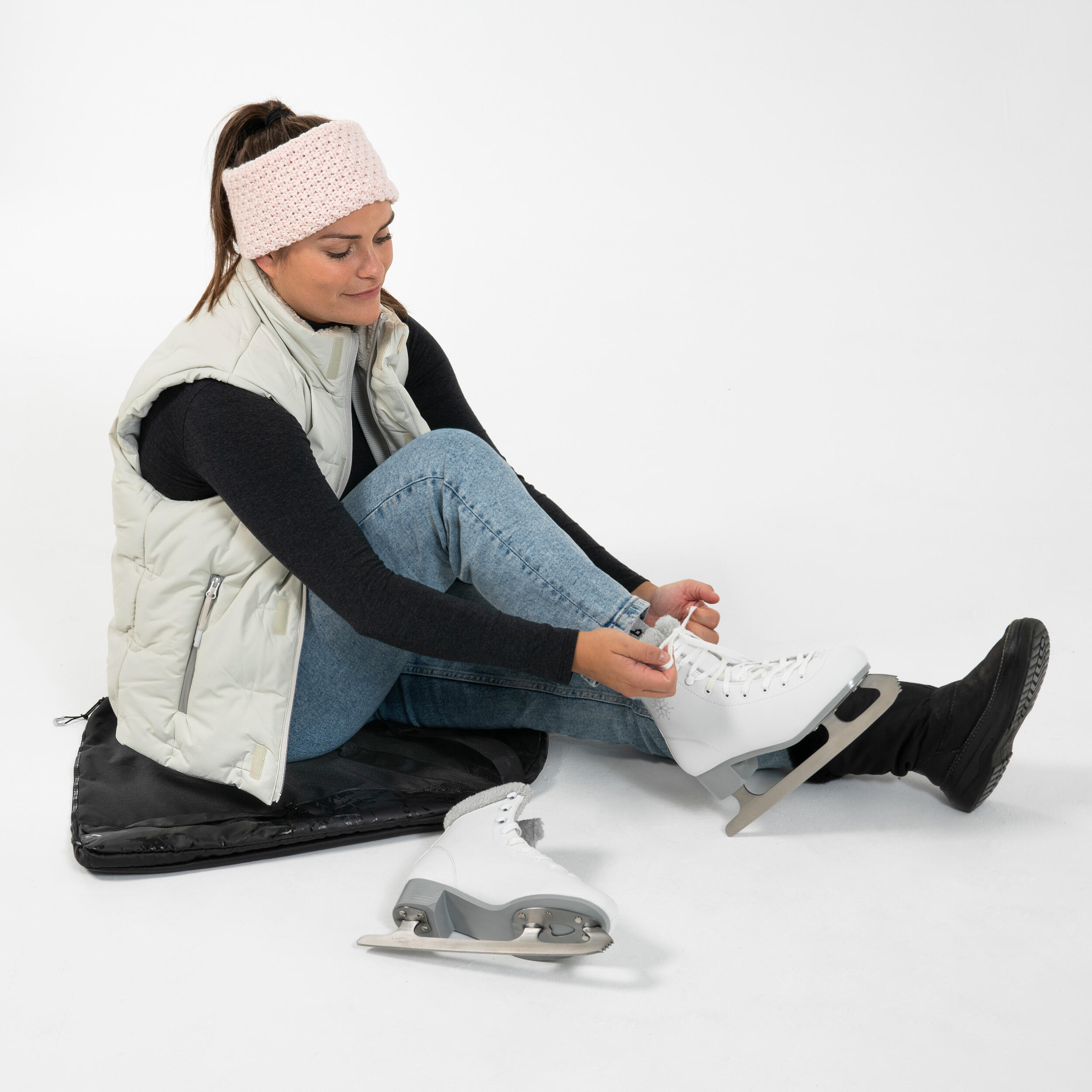 Sac à Patins à Glace/roulettes LONTG - Bandoulière Réglable, Imperméable - 57x19x36 Cm - Pour Enfant/adulte