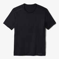 Camiseta Running Dry+ Hombre Negro Transpirable