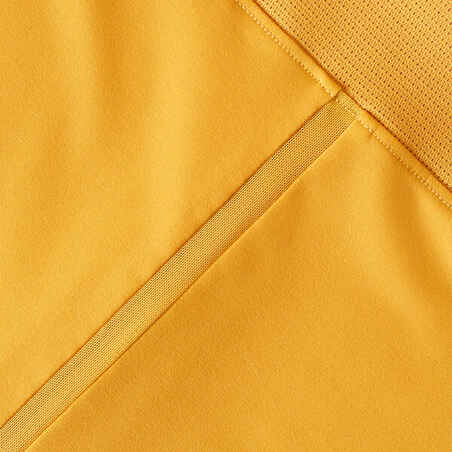 Moteriški orui laidūs bėgimo marškinėliai „Dry+ Breath“, geltoni